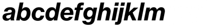 Neue Haas Grotesk Pro Text 76 Bold Italic Font LOWERCASE