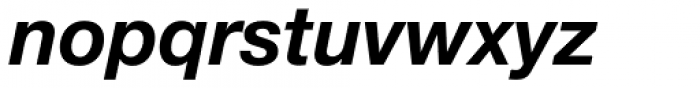 Neue Helvetica Armenian 75 Bold Italic Font LOWERCASE