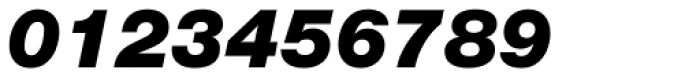 Neue Helvetica Armenian 96 Black Italic Font OTHER CHARS