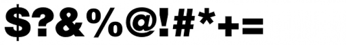 Neue Helvetica Georgian 95 Black Font OTHER CHARS