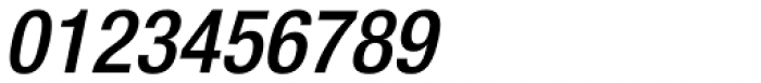 Neue Helvetica Paneuropean 67 Condensed Medium Oblique Font OTHER CHARS