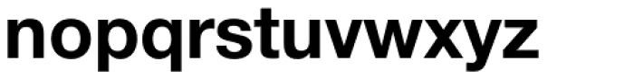 Neue Helvetica Paneuropean 75 Bold Font LOWERCASE