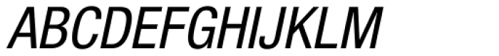 Neue Helvetica Pro 57 Condensed Oblique Font UPPERCASE