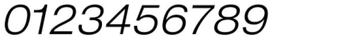 Neue Helvetica Std 43 Light Extended Oblique Font OTHER CHARS