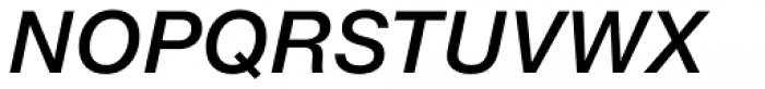 Neue Helvetica eText Std 66 Medium Italic Font UPPERCASE
