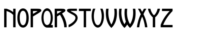 Neue Jugend Bold Font LOWERCASE