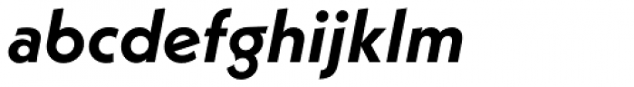 Neue Kabel Bold Italic Font LOWERCASE