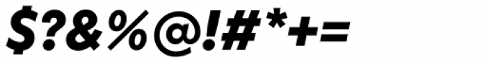 Neue Kabel ExtraBold Italic Font OTHER CHARS