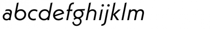Neue Kabel Italic Font LOWERCASE