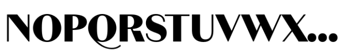 Neue Magnat Standard ExtraBold Font UPPERCASE