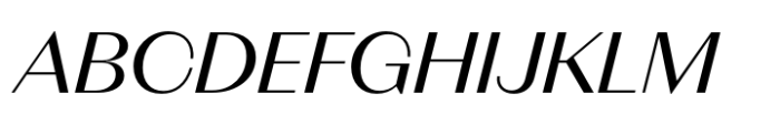 Neue Magnat Standard Regular Italic Font UPPERCASE