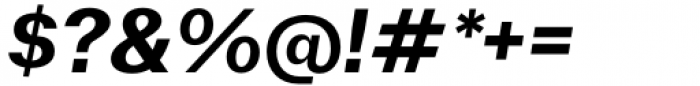 Neue Magnus Black Italic Font OTHER CHARS