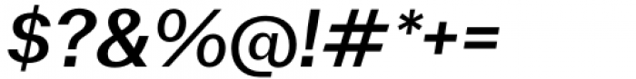 Neue Magnus Bold Italic Font OTHER CHARS