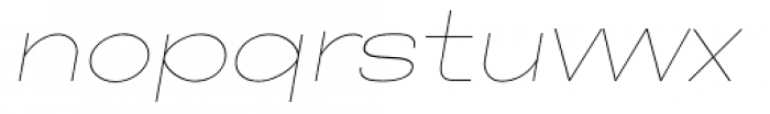 Neue Metana Variable Italic Font LOWERCASE