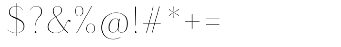 Neue Mylon ExtraLight Alt Font OTHER CHARS