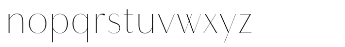 Neue Mylon ExtraLight Font LOWERCASE