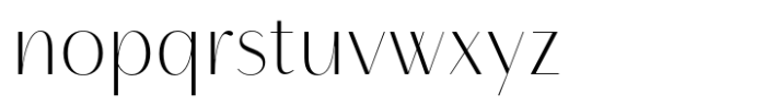 Neue Mylon Medium Alt Font LOWERCASE