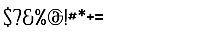 Neue Naraku Regular Font OTHER CHARS