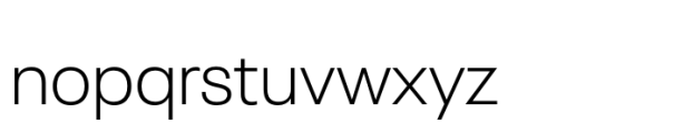 Neue Plak Display Light Font LOWERCASE