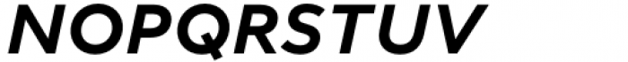 Neue Radial C Bold Italic Font UPPERCASE