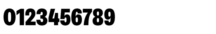 Neue Rational Condensed Black Font OTHER CHARS