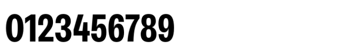 Neue Rational Condensed Bold Font OTHER CHARS