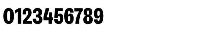Neue Rational Condensed ExtraBold Font OTHER CHARS