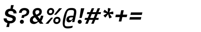 Neue Rational Mix Bold Italic Font OTHER CHARS