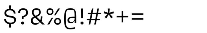Neue Rational Mix Regular Font OTHER CHARS