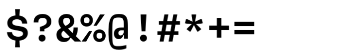 Neue Rational Mono Bold Font OTHER CHARS