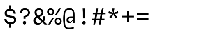 Neue Rational Mono Medium Font OTHER CHARS