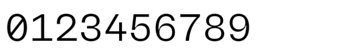 Neue Rational Mono Regular Font OTHER CHARS