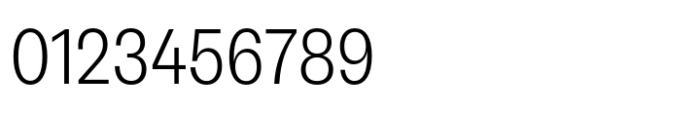 Neue Rational Narrow Light Font OTHER CHARS
