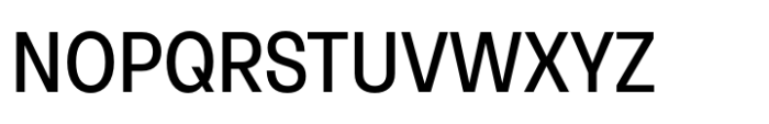 Neue Rational Narrow Medium Font UPPERCASE