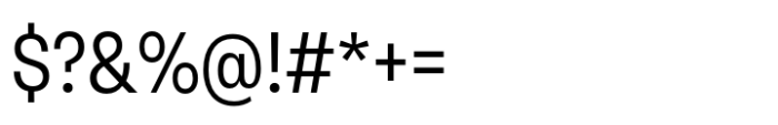 Neue Rational Narrow Regular Font OTHER CHARS