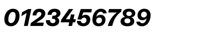 Neue Rational Standard ExtraBold Italic Font OTHER CHARS