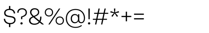 Neue Rational Standard Light Font OTHER CHARS