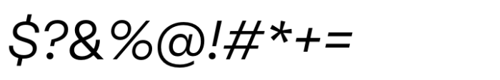 Neue Rational Standard Regular Italic Font OTHER CHARS