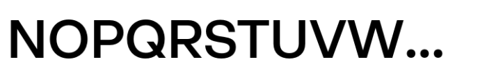 Neue Rational Standard SemiBold Font UPPERCASE