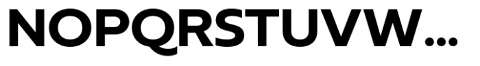 Neue Reman Gt Bold Semi Expanded Font UPPERCASE