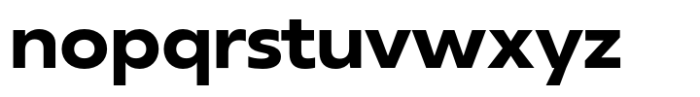 Neue Reman Gt Bold Semi Expanded Font LOWERCASE