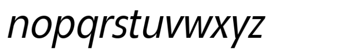 Neue Reman Gt Condensed Italic Font LOWERCASE
