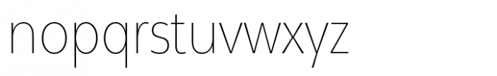 Neue Reman Gt Extra Light Condensed Font LOWERCASE