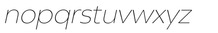 Neue Reman Gt Extra Light Italic Font LOWERCASE
