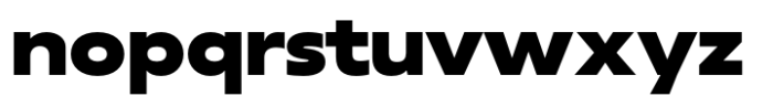 Neue Reman Gt Heavy Expanded Font LOWERCASE