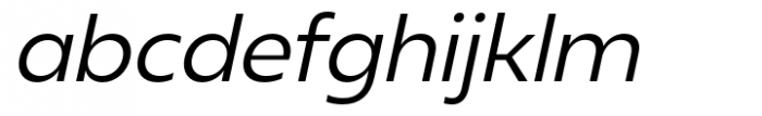 Neue Reman Gt Italic Font LOWERCASE