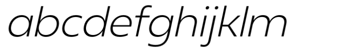 Neue Reman Gt Light Italic Font LOWERCASE