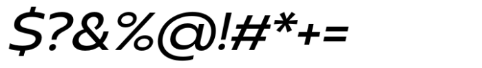 Neue Reman Gt Medium Expanded Italic Font OTHER CHARS