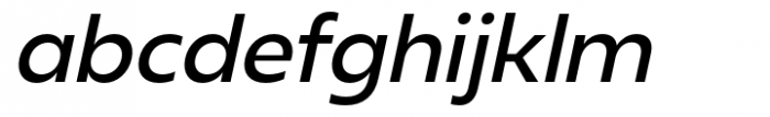 Neue Reman Gt Medium Italic Font LOWERCASE
