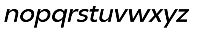 Neue Reman Gt Medium Italic Font LOWERCASE